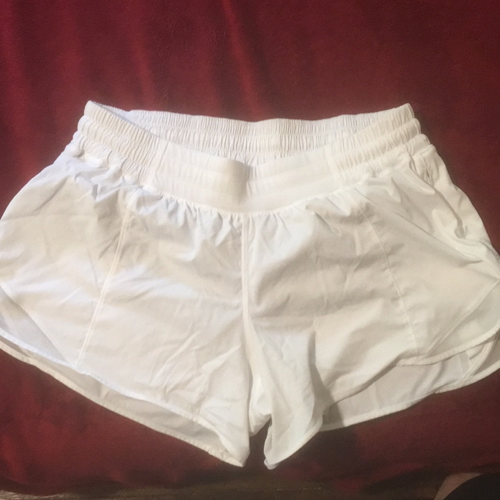 Lululemon White Shorts